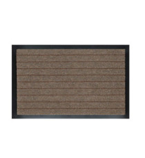 Zerbino asciugapassi Alaska - 60 x 90 cm - marrone - Velcoc