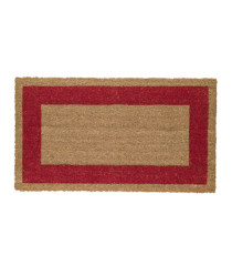 Zerbino Cocco - 45 x 80 cm - fondo in vinile - rosso - Velcoc