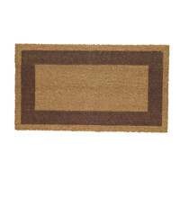 Zerbino Cocco - 60 x 100 cm - fondo in vinile - marrone - Velcoc