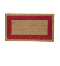 Zerbino Cocco - 60 x 100 cm - fondo in vinile - rosso - Velcoc