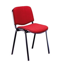 Seduta attesa Dado D5S - senza braccioli - ignifuga - rosso - Unisit Seduta attesa Dado D5S - senza braccioli - ignifuga - rosso - Unisit