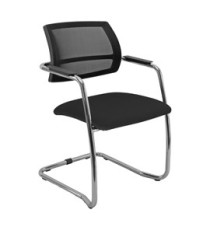 Seduta attesa Lithium LTLTN - con braccioli inclusi - nero - Unisit Seduta attesa Lithium LTLTN - con braccioli inclusi - nero - Unisit