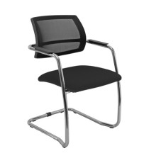 Seduta attesa Lithium LTLTN - con braccioli inclusi - nero - Unisit Seduta attesa Lithium LTLTN - con braccioli inclusi - nero - Unisit