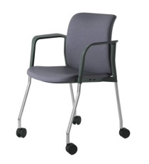 Seduta attesa Nik NIC4R - con braccioli inclusi - antracite - Unisit Seduta attesa Nik NIC4R - con braccioli inclusi - antracite - Unisit