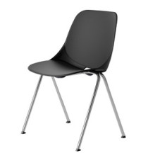 Seduta attesa Quick QKB - senza braccioli - nero - Unisit Seduta attesa Quick QKB - senza braccioli - nero - Unisit