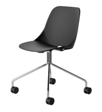 Seduta attesa Quick QKG4 - senza braccioli - nero - Unisit Seduta attesa Quick QKG4 - senza braccioli - nero - Unisit