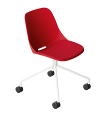 Seduta attesa Quick QKG4B - senza braccioli - rosso - Unisit Seduta attesa Quick QKG4B - senza braccioli - rosso - Unisit