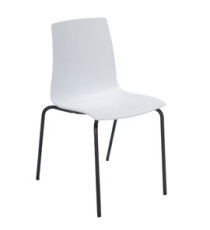 Seduta Candy - PPL - bianco/nero opaco - Grandsoleil Seduta Candy - PPL - bianco/nero opaco - Grandsoleil