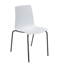 Seduta Candy - PPL - bianco/nero opaco - Grandsoleil Seduta Candy - PPL - bianco/nero opaco - Grandsoleil