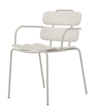 Seduta collettività Lemon - con braccioli - polipropilene - avorio - Unisit Seduta collettività Lemon - con braccioli - polipropilene - avorio - Unisit