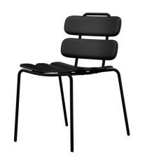 Seduta collettività Lemon - senza braccioli - polipropilene - nero - Unisit Seduta collettività Lemon - senza braccioli - polipropilene - nero - Unisit