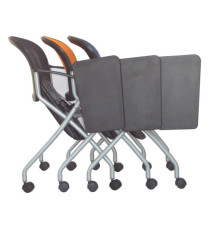 Seduta conferenza Phoenix - con tavoletta - nero - Serena Group Seduta conferenza Phoenix - con tavoletta - nero - Serena Group