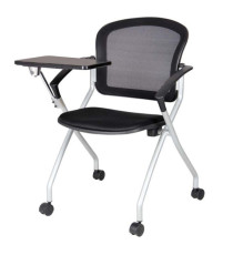 Seduta conferenza Phoenix - con tavoletta - nero - Serena Group Seduta conferenza Phoenix - con tavoletta - nero - Serena Group