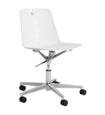 Seduta Home/Office Mindy MNGP - senza braccioli - bianco - Unisit Seduta Home/Office Mindy MNGP - senza braccioli - bianco - Unisit