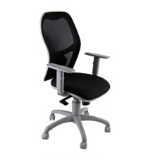 Seduta operativa Hubble Grafix - con braccioli regolabili - nero/grigio - Unisit Seduta operativa Hubble Grafix - con braccioli regolabili - nero/grigio - Unisit