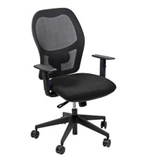 Seduta operativa Hubble HUHU - 4 blocchi - con braccioli regolabili - nero - Unisit Seduta operativa Hubble HUHU - 4 blocchi - con braccioli regolabili - nero - Unisit