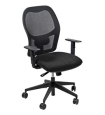 Seduta operativa Hubble HUHU - 4 blocchi - con braccioli regolabili - nero - Unisit Seduta operativa Hubble HUHU - 4 blocchi - con braccioli regolabili - nero - Unisit