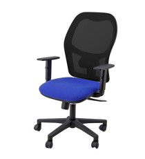 Seduta operativa Hubble HUHUVE - 3 blocchi - con braccioli regolabili - blu/nero - Unisit Seduta operativa Hubble HUHUVE - 3 blocchi - con braccioli regolabili - blu/nero - Unisit