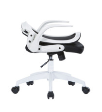 Seduta operativa Jackson - struttura bianca - rete nera - con braccioli - Serena Group Seduta operativa Jackson - struttura bianca - rete nera - con braccioli - Serena Group