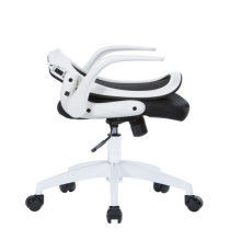 Seduta operativa Jackson - struttura bianca - rete nera - con braccioli - Serena Group Seduta operativa Jackson - struttura bianca - rete nera - con braccioli - Serena Group