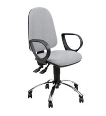 Seduta operativa Jupiter JPLY - con braccioli fissi - grigio chiaro - Unisit Seduta operativa Jupiter JPLY - con braccioli fissi - grigio chiaro - Unisit