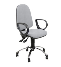 Seduta operativa Jupiter JPLY - con braccioli fissi - grigio chiaro - Unisit Seduta operativa Jupiter JPLY - con braccioli fissi - grigio chiaro - Unisit