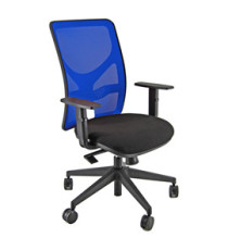 Seduta operativa Pentagon Y10 PNA - con braccioli regolabili - nero/blu - Unisit Seduta operativa Pentagon Y10 PNA - con braccioli regolabili - nero/blu - Unisit