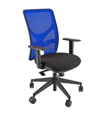 Seduta operativa Pentagon Y10 PNA - con braccioli regolabili - nero/blu - Unisit Seduta operativa Pentagon Y10 PNA - con braccioli regolabili - nero/blu - Unisit