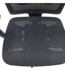 Seduta operativa Shape SHSU -  con braccioli regolabili - completamente in rete nera - Unisit Seduta operativa Shape SHSU -  con braccioli regolabili - completamente in rete nera - Unisit