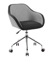 Seduta visitatore Columbus - grigio - Serena Group Seduta visitatore Columbus - grigio - Serena Group