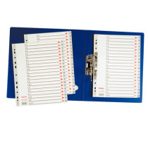 Separatore alfabetico A/Z - PPL - A4 - grigio - Esselte Separatore alfabetico A/Z - PPL - A4 - grigio - Esselte