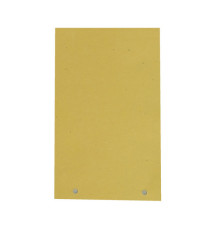 Separatori - cartoncino Manilla 200 gr - 12,5x23 cm - giallo - Cartotecnica del Garda - conf. 200 pezzi