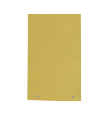 Separatori - cartoncino Manilla 200 gr - 12,5x23 cm - giallo - Cartotecnica del Garda - conf. 200 pezzi