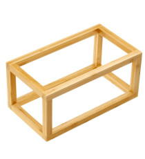 Set 2 supporti - per vassoio Venezia - bamboo - colore naturale - Leone Set 2 supporti - per vassoio Venezia - bamboo - colore naturale - Leone