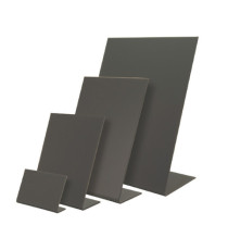 Set 5 lavagnette a L - nere - A7 - Securit Set 5 lavagnette a L - nere - A7 - Securit