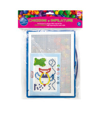 Set chiodini e infilature in plastica - colori assortiti - CWR