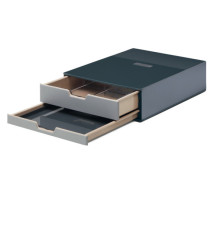 Set Coffee Point Box S - 280 x 95 x 356 mm - organizer da cassetto incluso - Durable