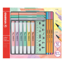Set coffret Pastel Collection - Stabilo - 13 pezzi Set coffret Pastel Collection - Stabilo - 13 pezzi