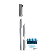 Set penna stilografica Callissima - 3 punte intercambiabili incluse - fusto antarcite - Schneider Set penna stilografica Callissima - 3 punte intercambiabili incluse - fusto antarcite - Schneider