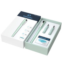 Set penna stilografica Callissima - 3 punte intercambiabili incluse - fusto verde menta - Schneider Set penna stilografica Callissima - 3 punte intercambiabili incluse - fusto verde menta - Schneider