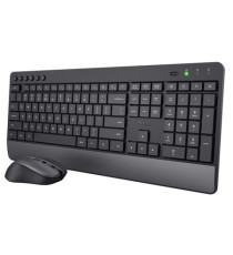 Set tastiera wireless + mouse wireless ultrasilenzioso Trezo - Trust