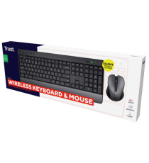 Set tastiera wireless + mouse wireless ultrasilenzioso Trezo - Trust