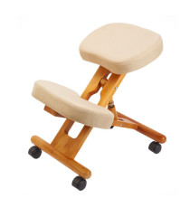 Sgabello ergonomico Minneapolis - bianco - Serena Group Sgabello ergonomico Minneapolis - bianco - Serena Group