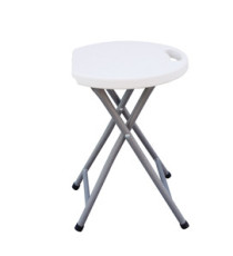 Sgabello Horeca - pieghevole - 44 x 30 x 30 cm - HDPE - bianco - Garden Friend Sgabello Horeca - pieghevole - 44 x 30 x 30 cm - HDPE - bianco - Garden Friend