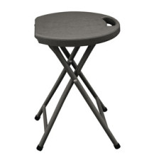 Sgabello Horeca - pieghevole - 44 x 30 x 30 cm - HDPE - noce - Garden Friend Sgabello Horeca - pieghevole - 44 x 30 x 30 cm - HDPE - noce - Garden Friend