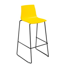 Sgabello Imola Fix  - Nero opaco/giallo - Grandsoleil Sgabello Imola Fix  - Nero opaco/giallo - Grandsoleil