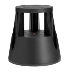 Sgabello Roll a step - nero - 24 x 45 x 45 cm - Caimi Sgabello Roll a step - nero - 24 x 45 x 45 cm - Caimi