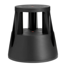 Sgabello Roll a step - nero - 24 x 45 x 45 cm - Caimi Sgabello Roll a step - nero - 24 x 45 x 45 cm - Caimi