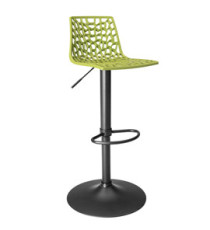 Sgabello Spider Gas  - Nero opaco/verde anice - Grandsoleil Sgabello Spider Gas  - Nero opaco/verde anice - Grandsoleil