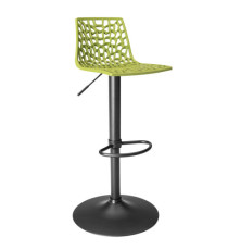 Sgabello Spider Gas  - Nero opaco/verde anice - Grandsoleil Sgabello Spider Gas  - Nero opaco/verde anice - Grandsoleil
